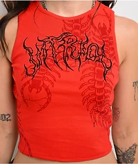 Vitriol Kassie Red Tank Top