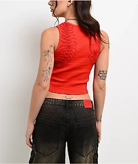 Vitriol Kassie Red Tank Top