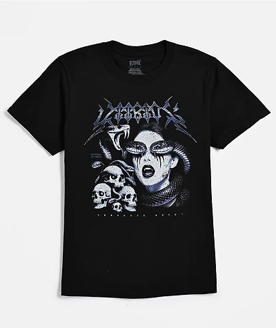 Vitriol Kids' Serpents Reign Black T-Shirt
