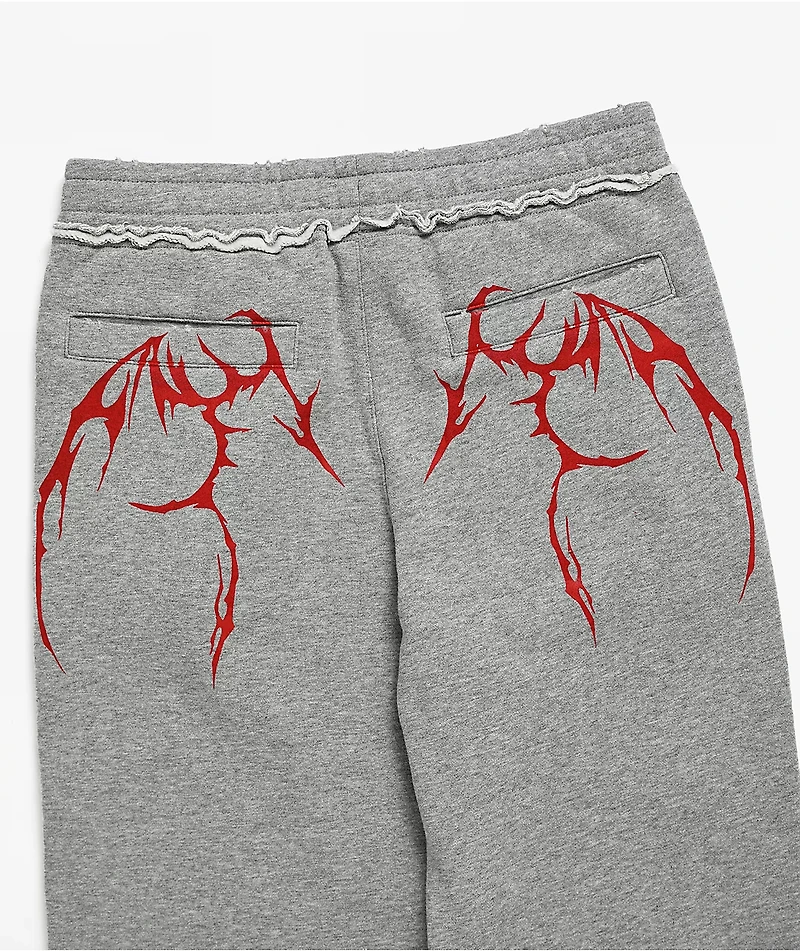 Vitriol Kids Harrow Haunt Grey Wash Sweatpants