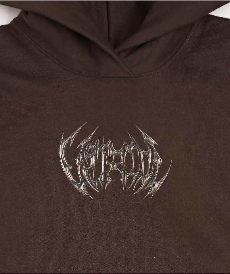 Vitriol Kids Rebuff Brown Hoodie