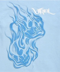 Vitriol Kids Smoky And Ethereal Light Blue T-Shirt