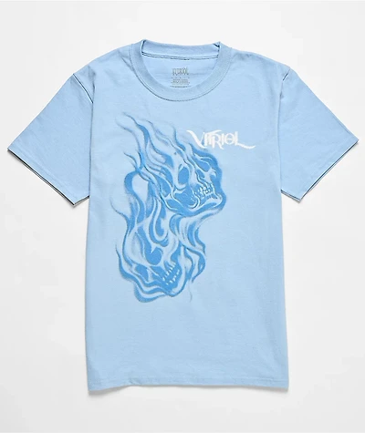 Vitriol Kids Smoky And Ethereal Light Blue T-Shirt