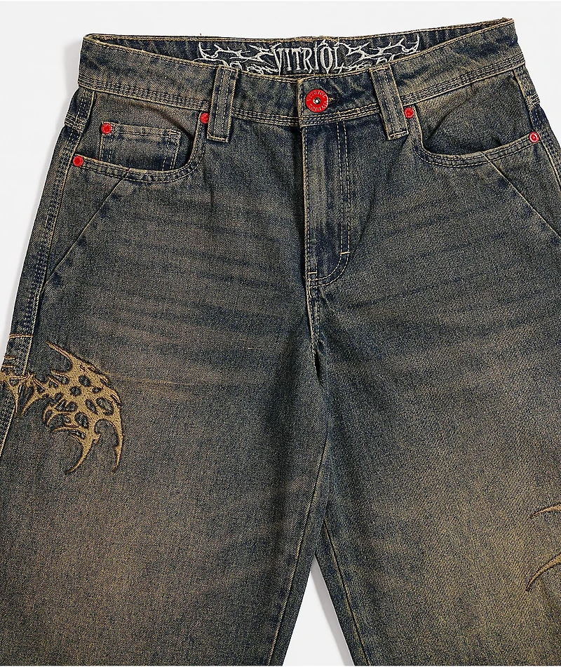 Vitriol Kids Void Respawn Ultra Wide Jeans