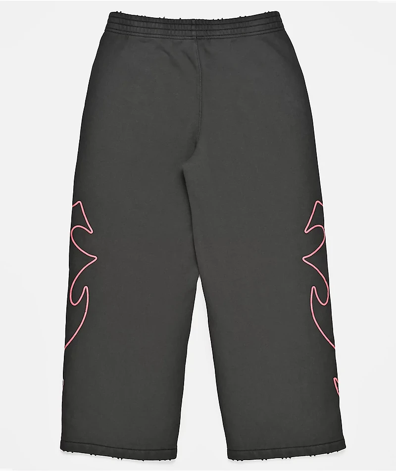 Vitriol Kids Void Stud Charcoal Sweatpants