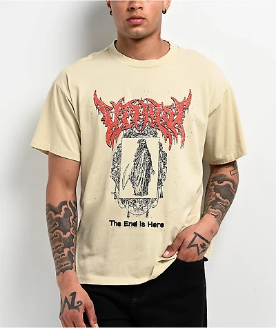 Vitriol Knights Castle Wall Natural T-Shirt