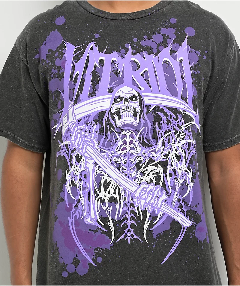 Vitriol Layered AF Charcoal T-Shirt