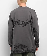 Vitriol Layered AF II Charcoal Long Sleeve T-Shirt