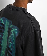 Vitriol Lead Vest Black Wash Boxy T-Shirt
