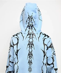 Vitriol Lenexa Blue Body Bag Zip Hoodie