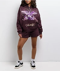 Vitriol Lenexa Dark Purple Hoodie
