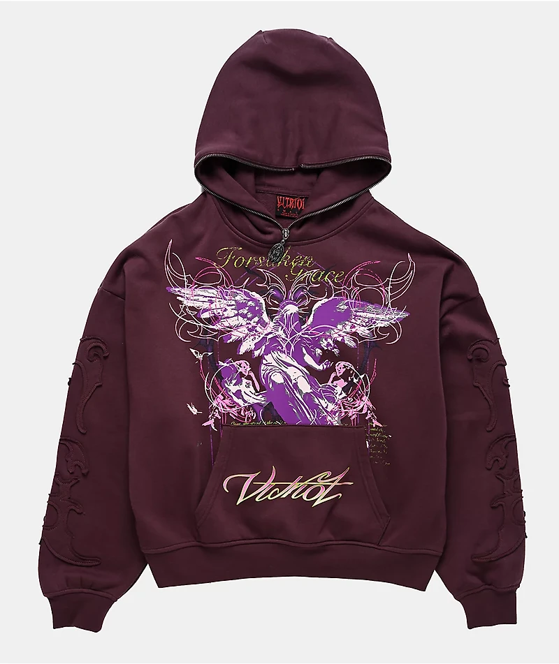 Vitriol Lenexa Dark Purple Hoodie