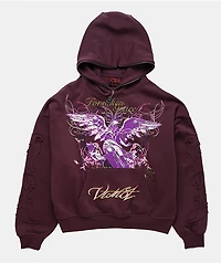 Vitriol Lenexa Dark Purple Hoodie