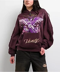 Vitriol Lenexa Dark Purple Hoodie