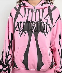 Vitriol Lenexa Pink Zip Hoodie