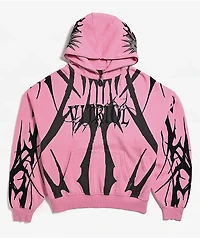 Vitriol Lenexa Pink Zip Hoodie