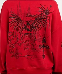 Vitriol Lenexa Red Zip Hoodie