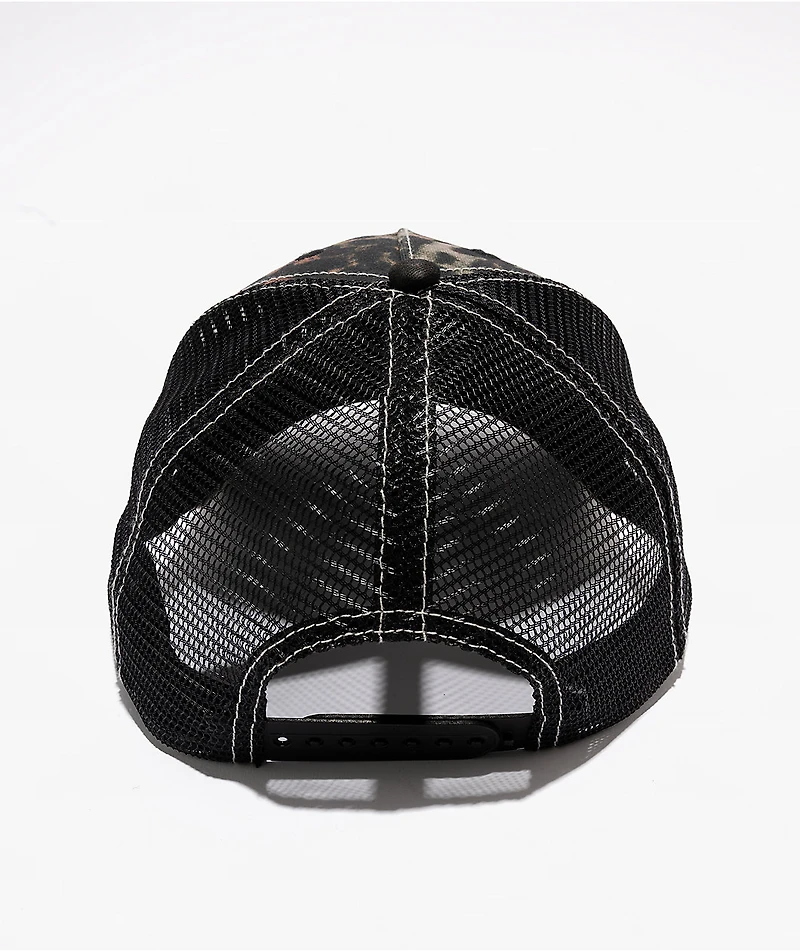 Vitriol Leopard Black Trucker Hat