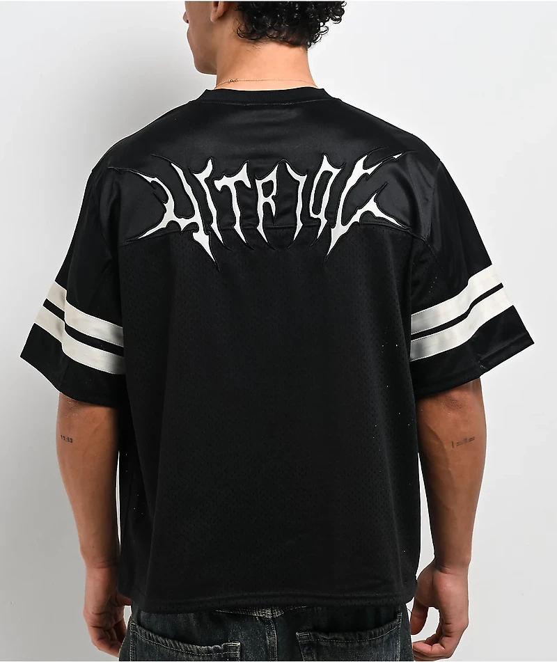 Vitriol Lightning Black Football Jersey