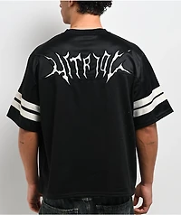 Vitriol Lightning Black Football Jersey