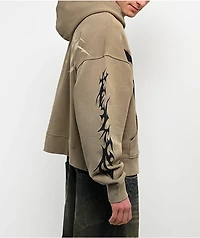 Vitriol Lightning Green Zip Hoodie