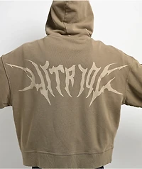 Vitriol Lightning Green Zip Hoodie