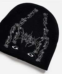 Vitriol Liquid Vision Black Skully Beanie