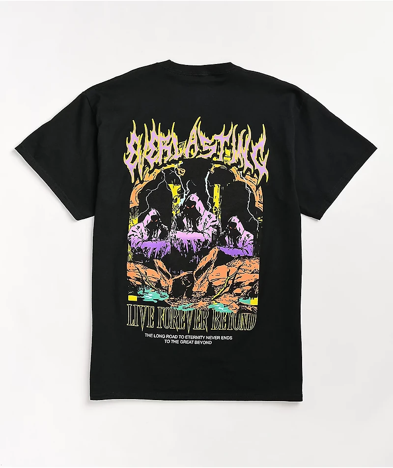 Vitriol Live Forever Black T-Shirt