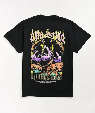 Vitriol Live Forever Black T-Shirt