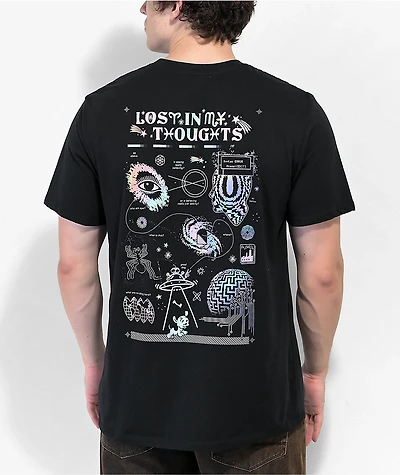 Vitriol Lost Thought Black T-Shirt
