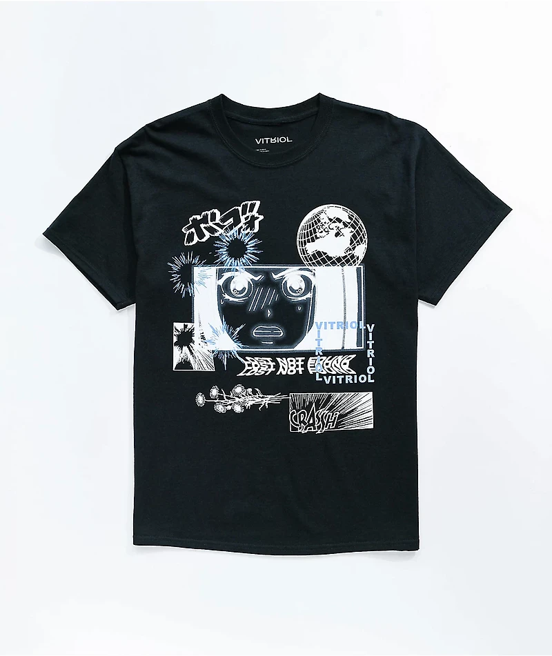Vitriol Lost Not Found Black T-Shirt