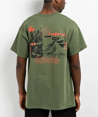 Vitriol Lucid Dreaming Olive T-Shirt