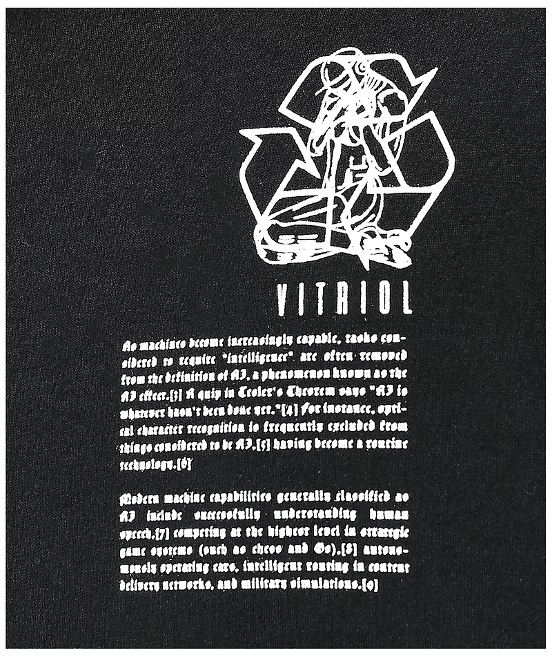 Vitriol Machines Black T-Shirt
