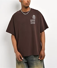Vitriol Machines Brown Wash T-Shirt
