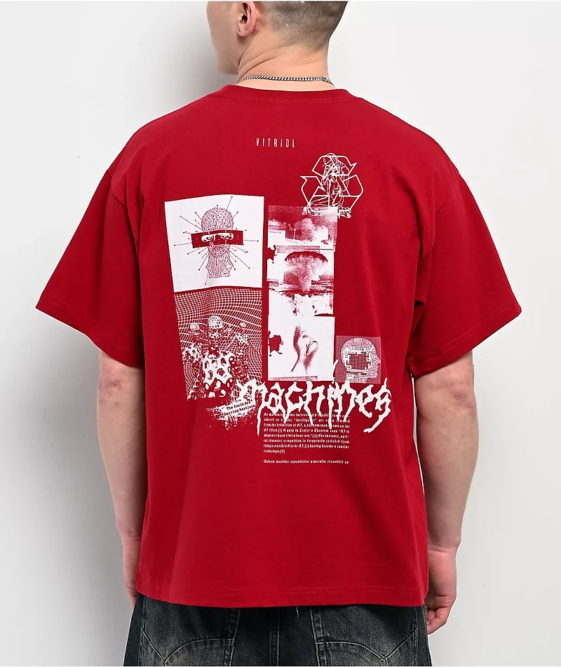 Vitriol Machines Red T-Shirt