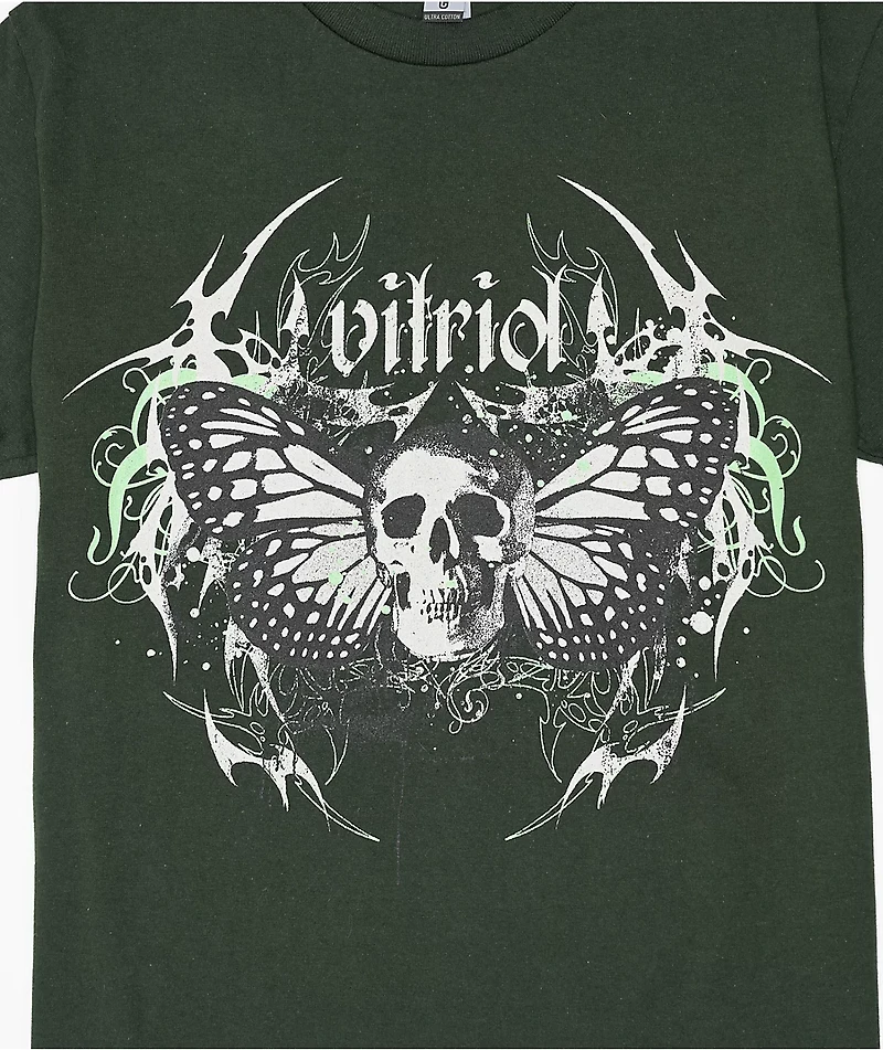 Vitriol MaxSkull Green T-Shirt
