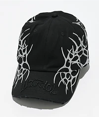 Vitriol Metal Dove Black Strapback Hat