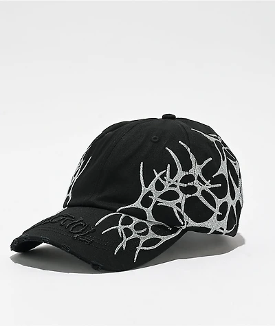 Vitriol Metal Dove Black Strapback Hat