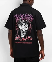 Vitriol Misery Black Short Sleeve Work Shirt