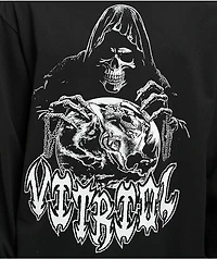 Vitriol Monster Flash Black Long Sleeve T-Shirt