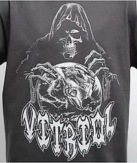 Vitriol Monster Flash Charcoal Long Sleeve T-Shirt