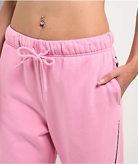 Vitriol Myla Pink Wide Leg Sweatpants