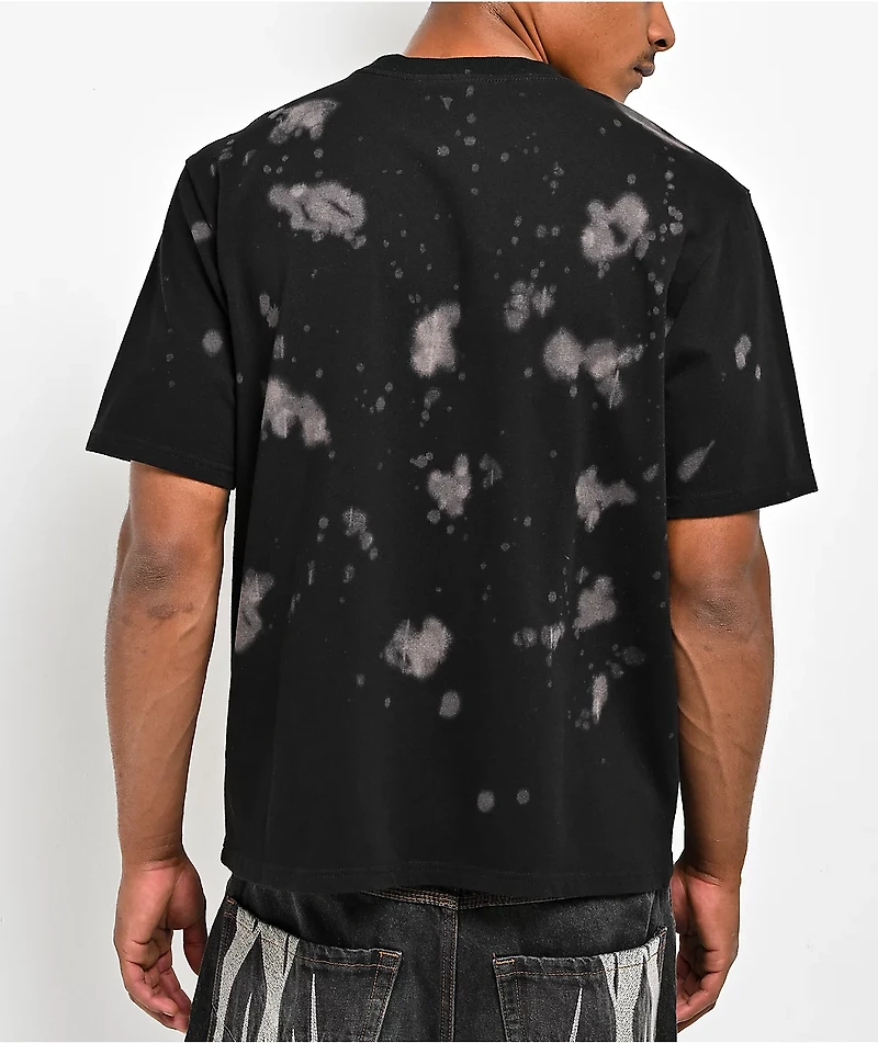 Vitriol Nail Head Black Bleach T-Shirt