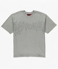Vitriol Nail Head Grey Wash T-Shirt