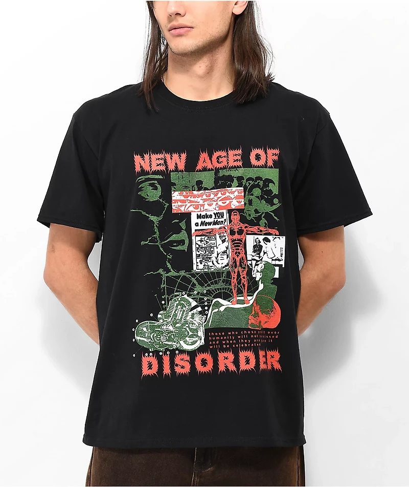 Vitriol New Age Disorder Black T-Shirt
