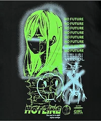 Vitriol No Future Black T-Shirt