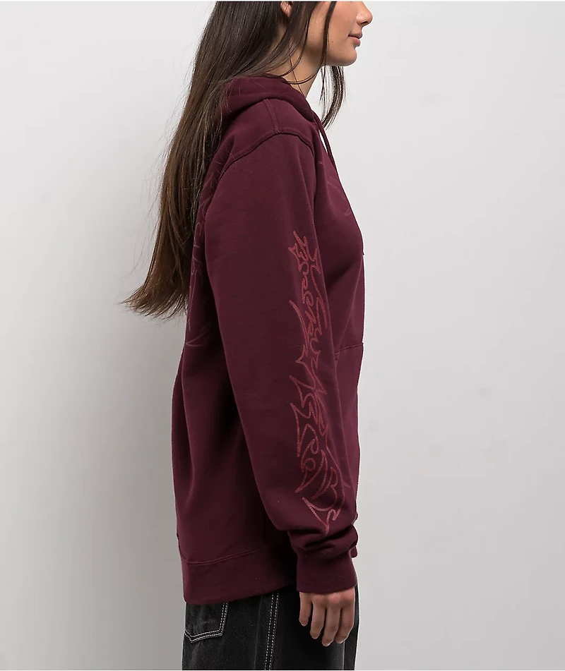 Vitriol Not Afraid Red Hoodie
