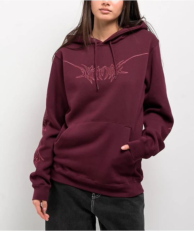 Vitriol Not Afraid Red Hoodie