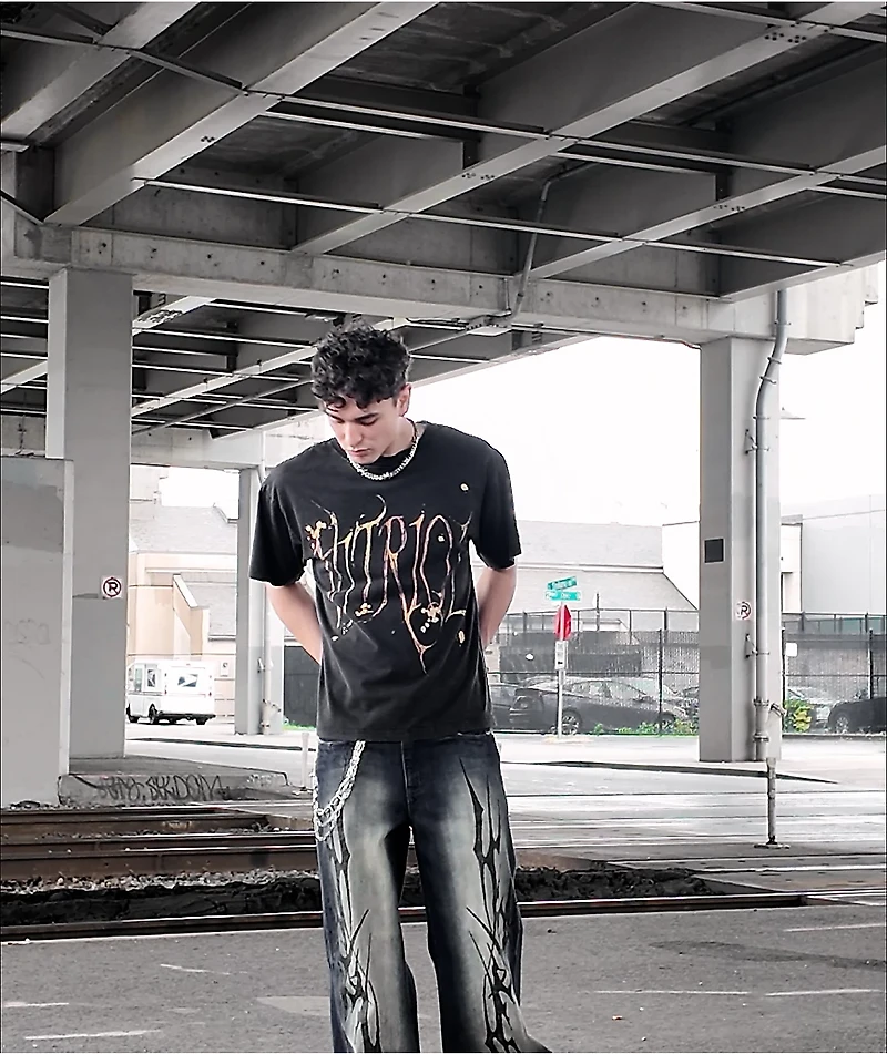 Vitriol Oxidized Vintage Black T-Shirt