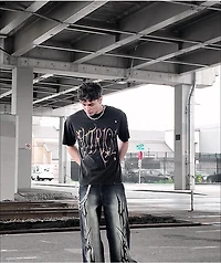 Vitriol Oxidized Vintage Black T-Shirt